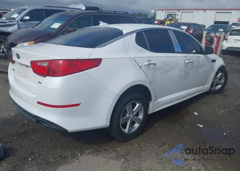 2015 Kia Optima Lx from USA, damaged, VIN 5XXGM4A73FG438282
